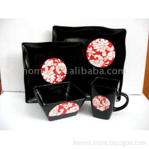HMCD11 16 pcs ceramic dinner set